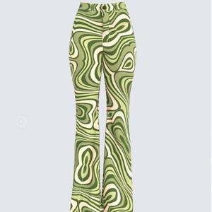 Finesse Cassie Mint Groovy Pants